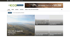 Desktop Screenshot of ecoinforme.com.br